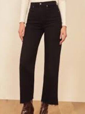 Reformation Stretch Flood Jeans